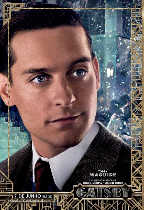 The Great Gatsby - Brazilian Movie Poster