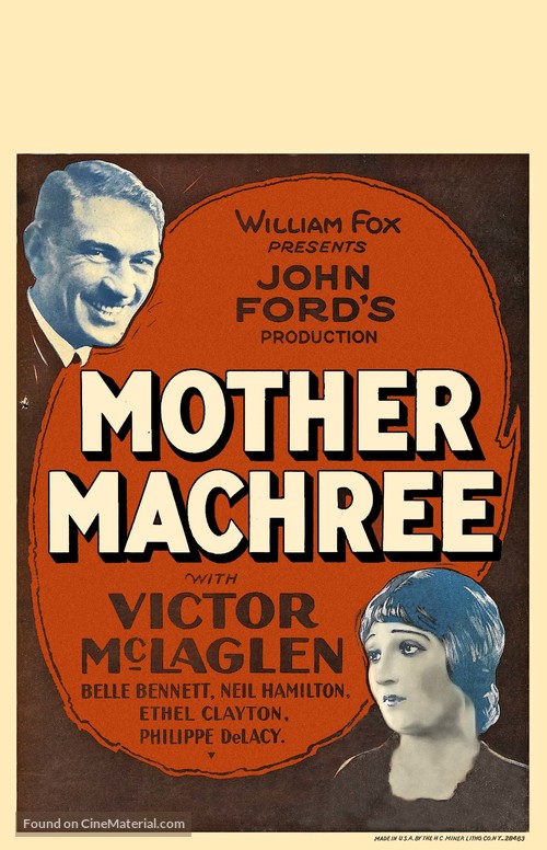 Mother Machree - Movie Poster