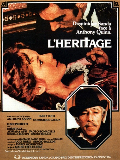 L&#039;eredit&agrave; Ferramonti - French Movie Poster