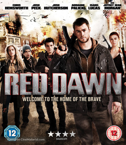 Red Dawn - British Movie Cover