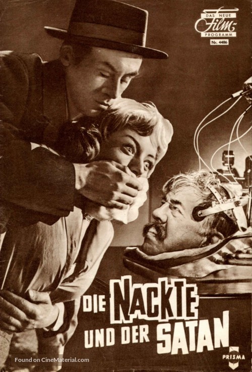 Die Nackte und der Satan - German poster