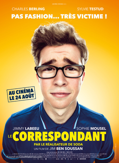 Le correspondant - French Movie Poster