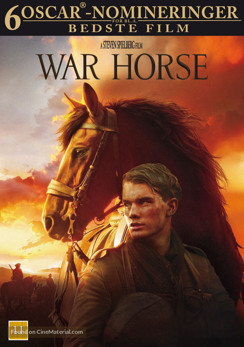War Horse - Danish DVD movie cover