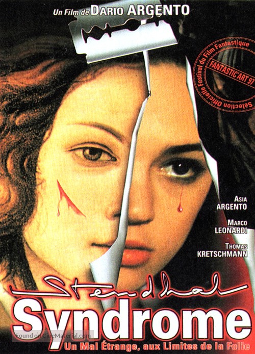 La sindrome di Stendhal - French DVD movie cover