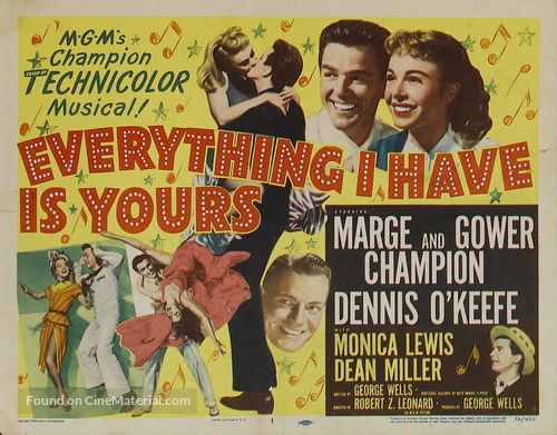 Everything I Have Is Yours - Movie Poster