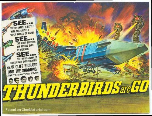 Thunderbirds Are GO - British Movie Poster