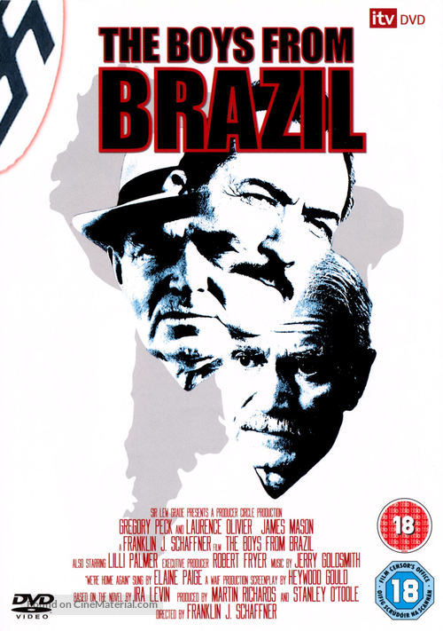The Boys from Brazil - British DVD movie cover
