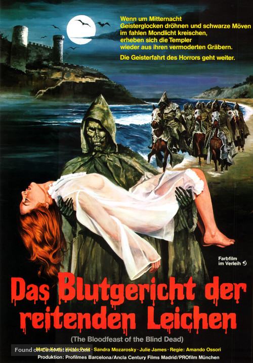 La noche de las gaviotas - German Movie Poster