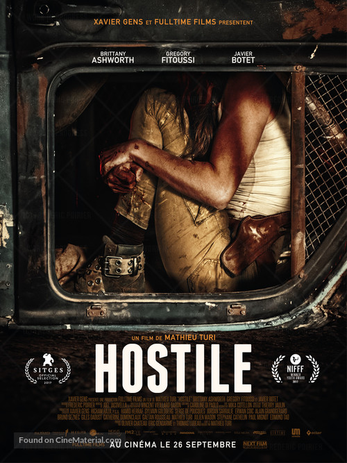 Hostile - French Movie Poster