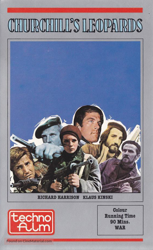 I Leopardi di Churchill - Finnish VHS movie cover