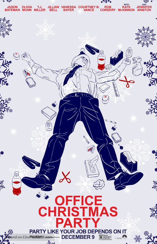 Office Christmas Party - Movie Poster
