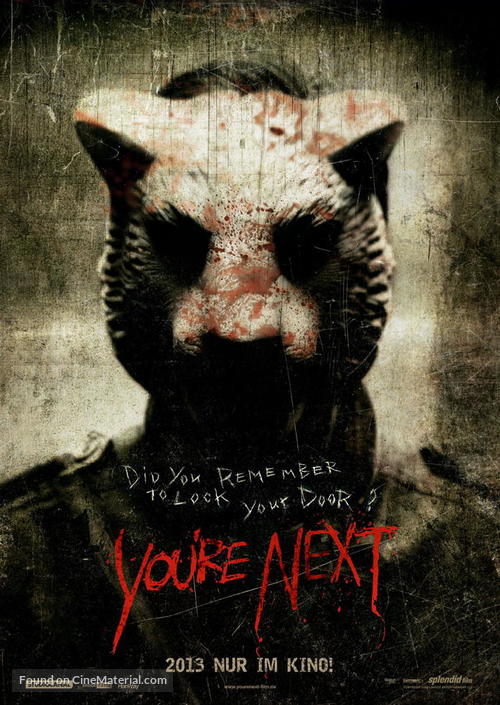 You&#039;re Next - German Movie Poster