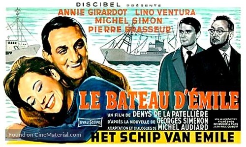 Le bateau d&#039;&Eacute;mile - Belgian Movie Poster