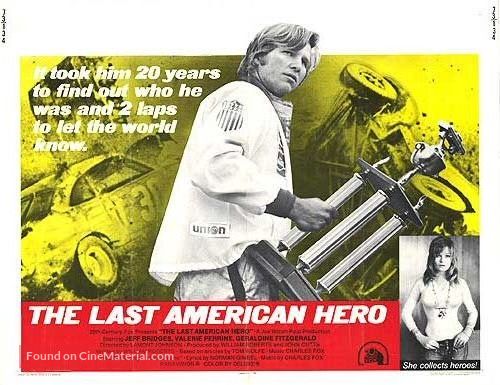 The Last American Hero - Theatrical movie poster