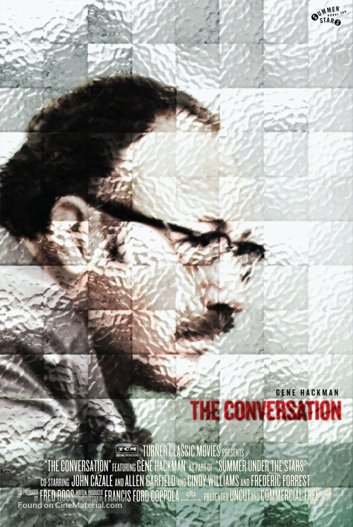 The Conversation - Re-release movie poster