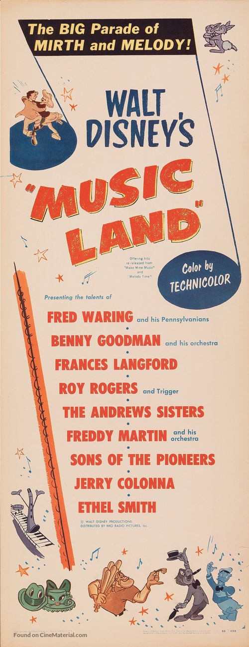 Music Land - Movie Poster