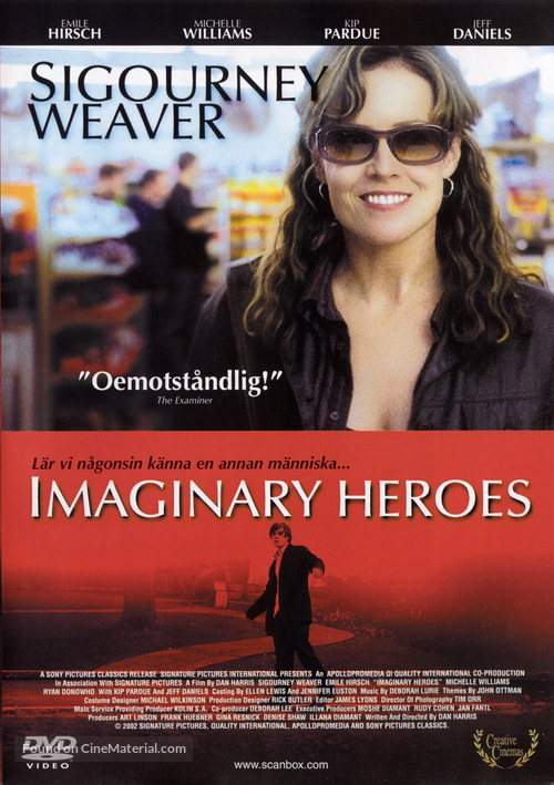 Imaginary Heroes - Swedish Movie Cover