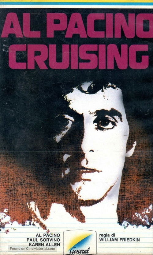 Cruising - Italian VHS movie cover