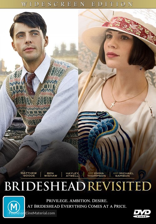 Brideshead Revisited - Australian Movie Cover
