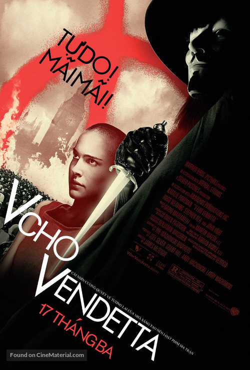 V for Vendetta - Vietnamese Movie Poster