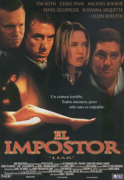 Deceiver - Spanish Movie Poster