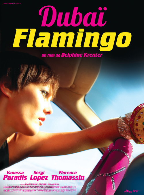 Duba&iuml; flamingos - French Movie Poster