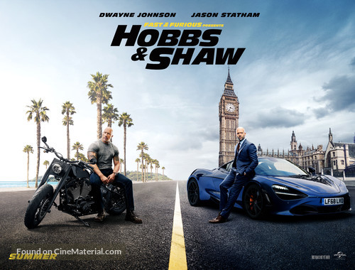 Fast &amp; Furious Presents: Hobbs &amp; Shaw - Movie Poster