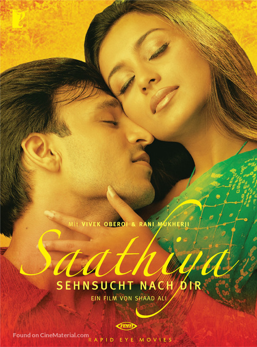 Saathiya - German Movie Cover