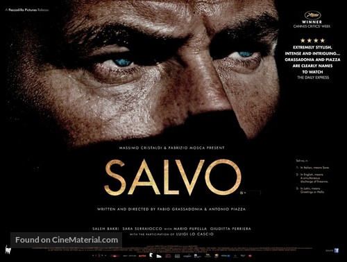 Salvo - British Movie Poster