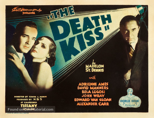 The Death Kiss - Movie Poster