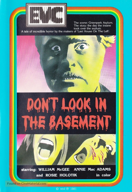 Don&#039;t Look in the Basement - Dutch Movie Cover