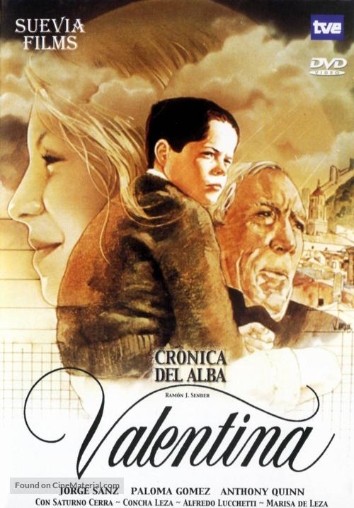 Valentina - Spanish DVD movie cover