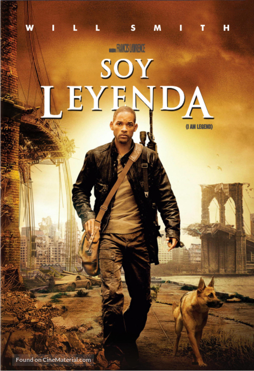 I Am Legend - Argentinian DVD movie cover