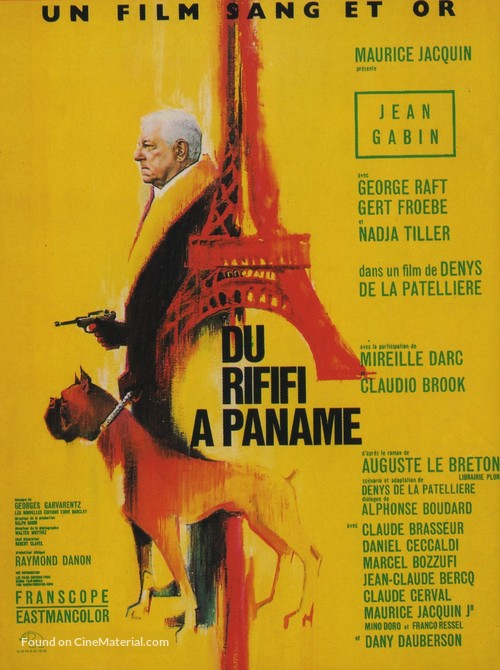 Du rififi &agrave; Paname - French Movie Poster