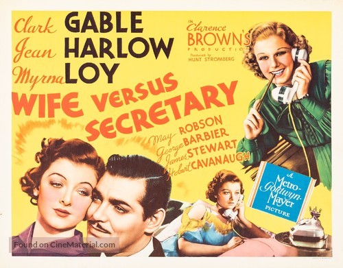 Wife vs. Secretary - Movie Poster