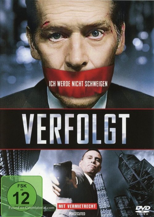 The Persecuted - German DVD movie cover