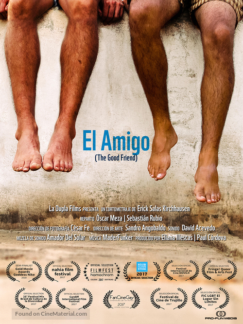 El amigo - German Movie Poster