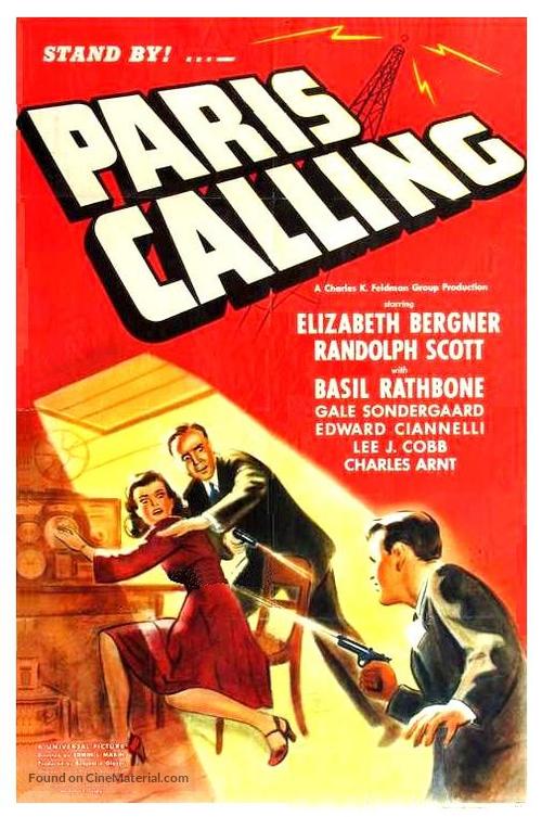 Paris Calling - Movie Poster