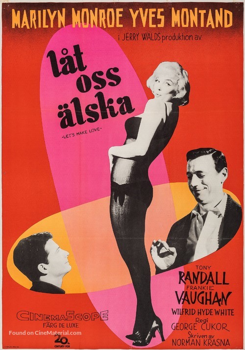 Let&#039;s Make Love - Swedish Movie Poster