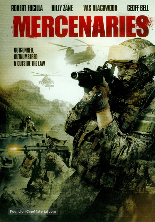 Mercenaries - DVD movie cover