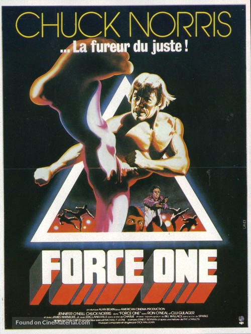 A Force of One - French Movie Poster