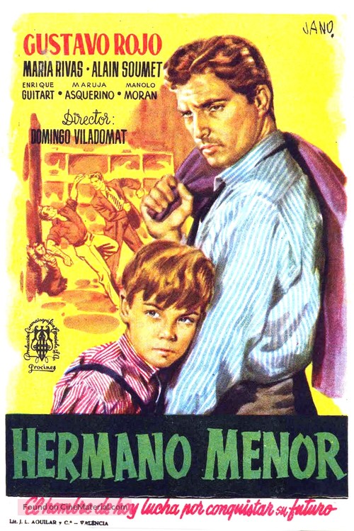 Hermano menor - Spanish Movie Poster