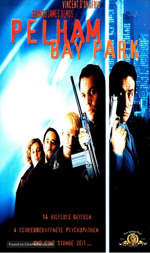 The Taking of Pelham One Two Three - German VHS movie cover