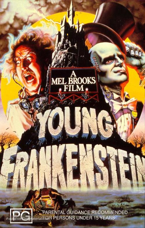 Young Frankenstein - Australian DVD movie cover