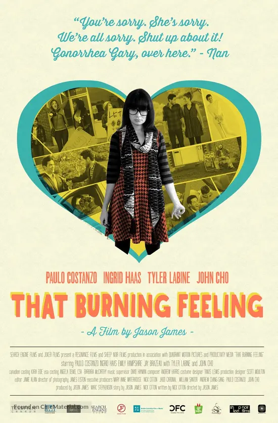 That Burning Feeling - Canadian Movie Poster