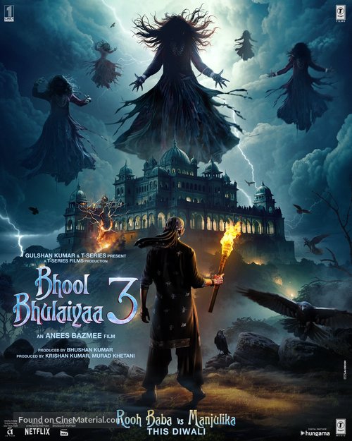 Bhool Bhulaiyaa 3 - Indian Movie Poster