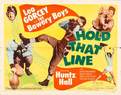 Hold That Line - Movie Poster