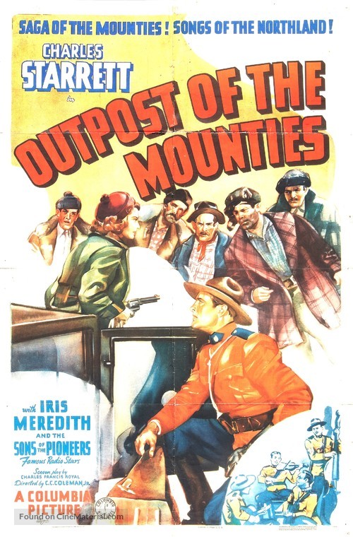Outpost of the Mounties - Movie Poster