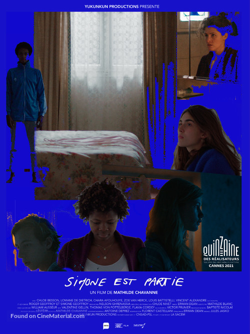 Simone est partie - French Movie Poster