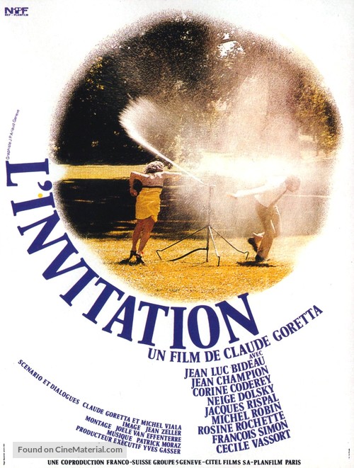 L&#039;invitation - French Movie Poster